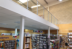 mezzanine floor structure