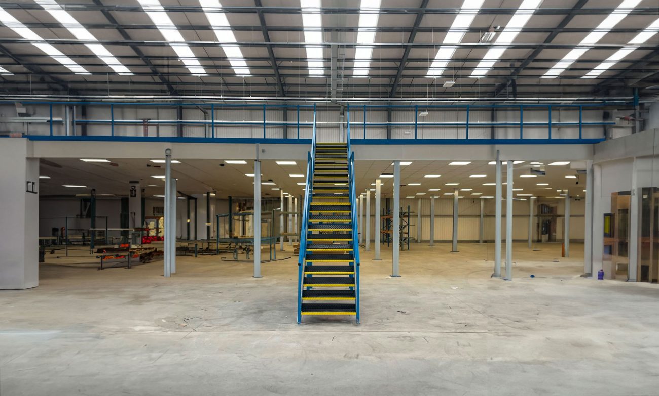 The easy and hassle-free installation of a mezzanine floor