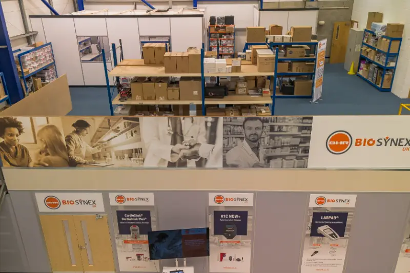 Fire Rated Mezzanine Floor with Carpet