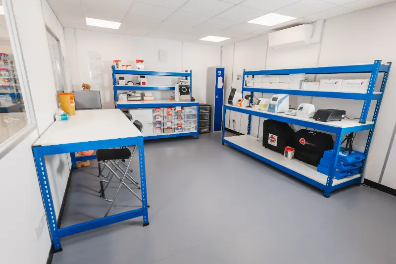 Quality Control Room Interior