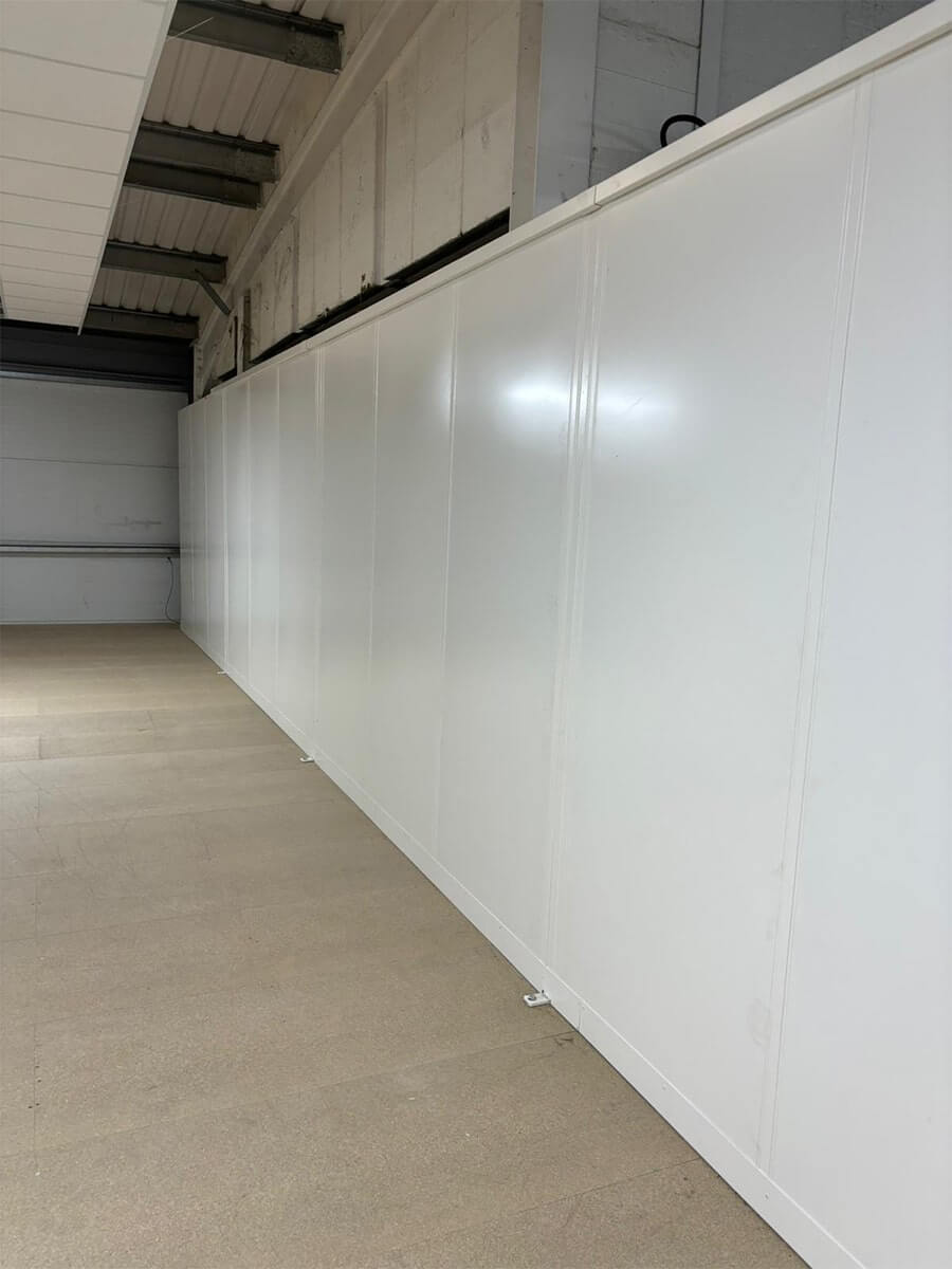 mezzanine floor fascia boards and column casings