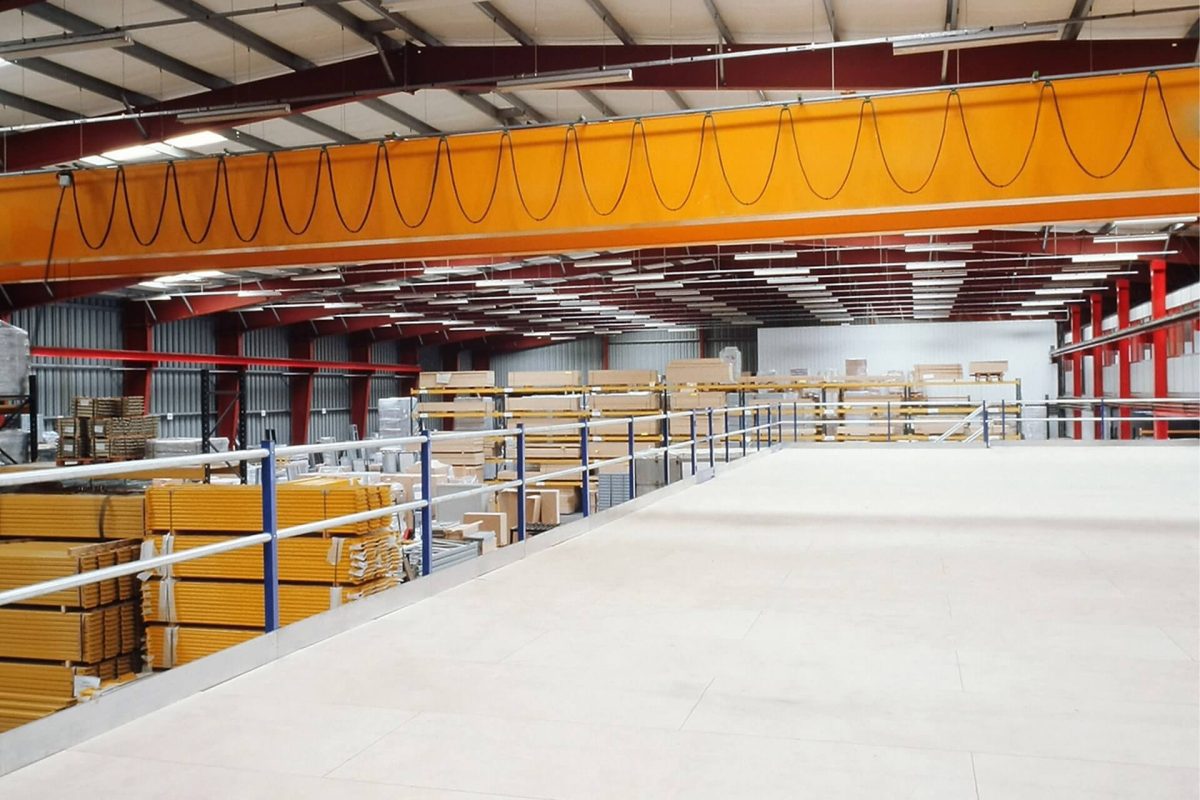 mezzanine floor construction UK