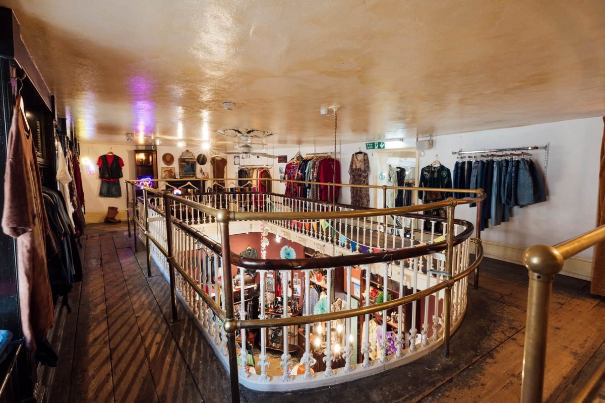 what is a mezzanine in a shop