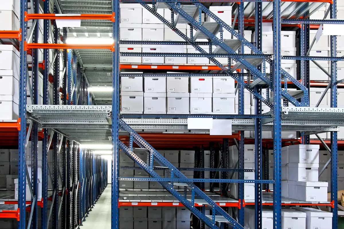 Rack-Supported Mezzanine