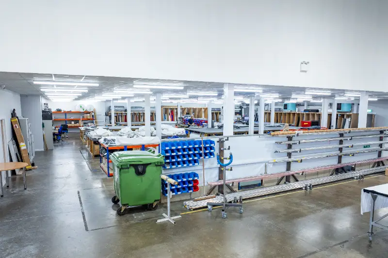 Flexicovers Completed Mezzanine Floor