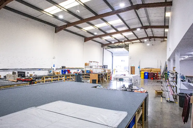 Flexicovers Warehouse with Mezzanine Floor