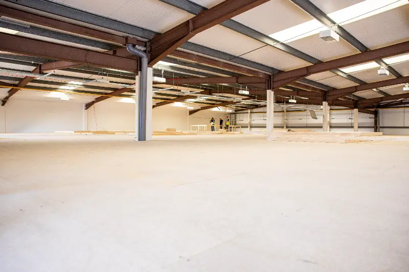 Flexicovers Mezzanine Floor Top Level Installation